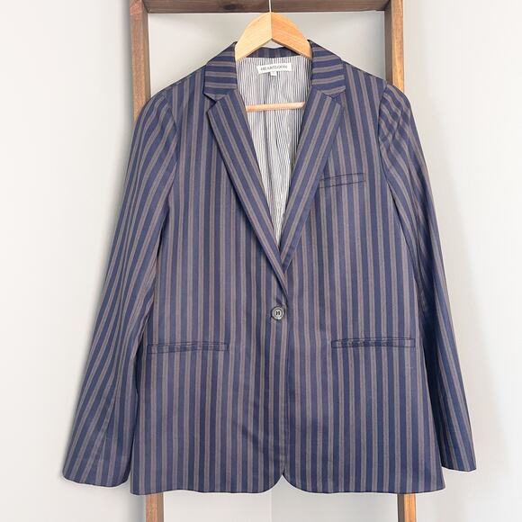 Anthropologie Heartloom Joplin Striped Blazer - Picture 2 of 9